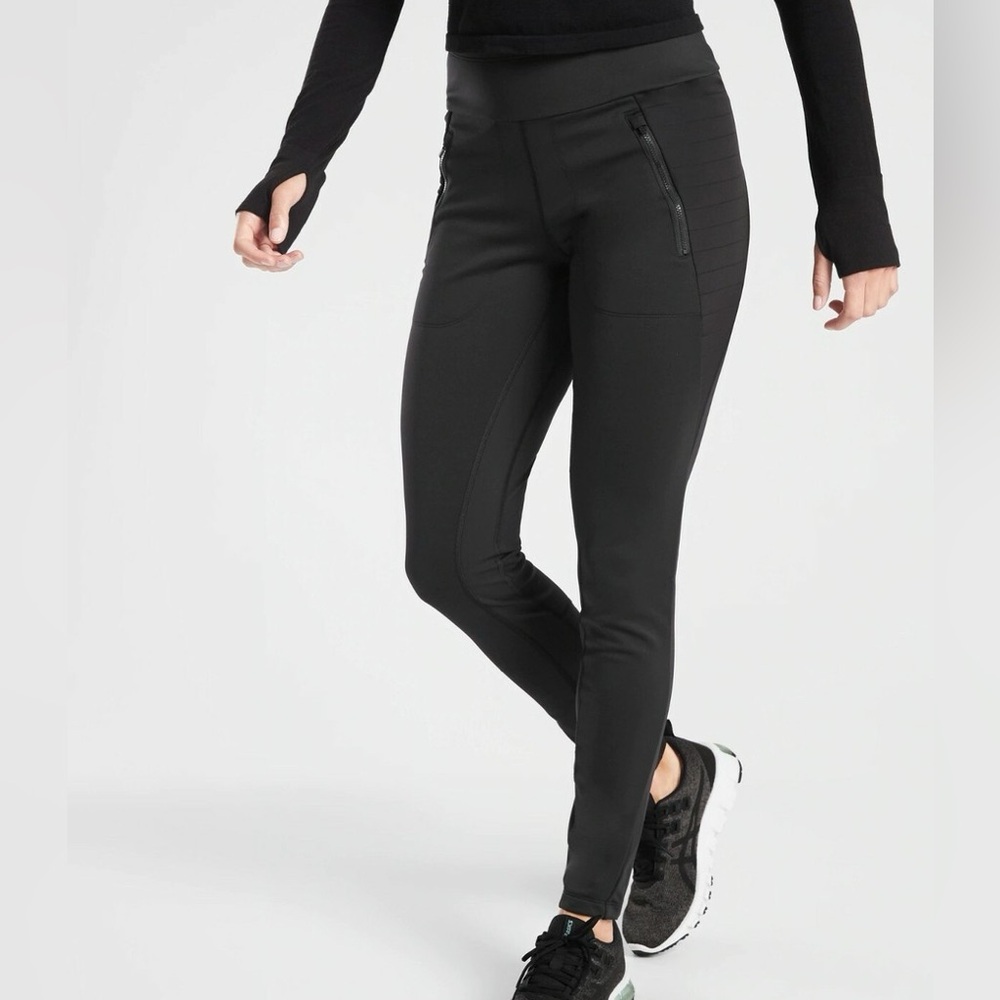 Athleta Tall Peak Hybrid Fleece Tight